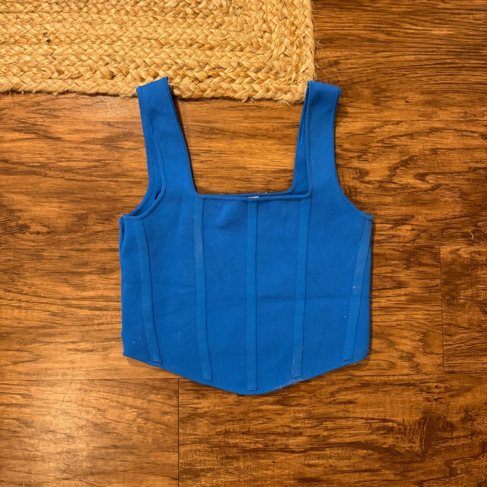 Zara Top Blue